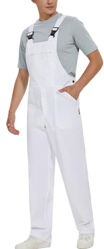 WORK IDEA Arbeits-Latzhose für Männer Multi Pocket Technology Herren Arbeitslatzhose