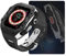 BANDKIT Kit de readaptación de cubierta de fibra de carbono y correa de fluororubber para Apple Watch Ultra 8 de 49 mm, correa de repuesto y funda para iWatch 8 7 de 44 mm y 45 mm, 44mm, Agate