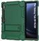cantis Case for Samsung Galaxy Tab S10 FE/ S9 FE 5G 10.9 Inch/Galaxy Tab S9 11 Inch 2023, Heavy Duty Shockproof Tablet Case Support S Pen, Alpine Green