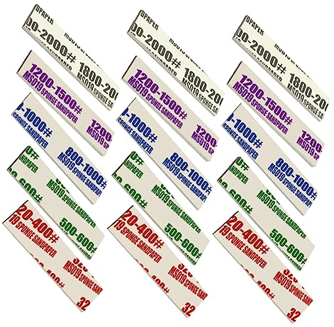 iplusmile Giocattolo 200 Pz Modello spugna carta vetrata spugna abrasiva per legno blocchi per levigare le unghie Modelli tamponi di levigatura tampone di levigatura figura