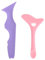 2 Stück Silikon Eyeliner Schablonen Wiederverwendbare Eyeliner Stencil Multifunktionale Lippenstift Eyeliner Silikon geflügelte Eyeliner Eyeliner Schablone für Anfänger und Professionelles