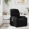 Hommdiy Massagesessel Schwarz Kunstleder Indoor Massagesessel