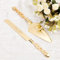 TUKDAK Cake Cutting Set for Wedding, Personalized Gold Cake Knife and Server Set, Custom Cake Serving Set, Engraved Pastry Pie Server Cake Pizza Cutter, Christmas Birthday Bridal Gift (Love)
