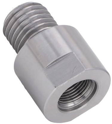 Lathe Headstock Spindle Adapter, Alloy Steel Woodworking Lathe Spindle Adapter Converts 3/4 Inch X 16TPI X 8TPI to 1 Inch X 8TPI, Lathe Headstock Reducing Sleeve for Woodworking