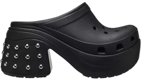 Crocs Unisex-Erwachsene Siren Studded Clog, Schwarz, 48/50.5 EU
