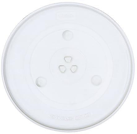 Ciieeo Glasplatte Für Mikrowelle Durchmesser Als Ersatzdrehteller Kompatibel Mit Vielen Mikrowellenmodellen Bruchsicher Und Einfach Zu Reinigen