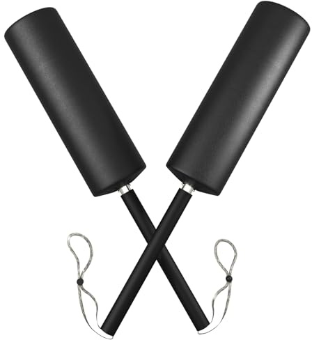 wasoyun 2 Stück gepolsterte Blocking Guards Trainingspads, gepolsterte Kontaktstäbe, Blockierstäbe für Basketball, Fußball, Lacrosse MMA Training Pads
