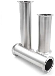 304 Stainless Steel Pipe Fitting Pipe Outer Diameter 19-51mm Ring Three Clip 50.5-64mm Length 100-300mm(Length 250mm,45mm x Ferrule 64)