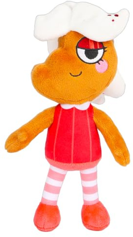 Kouipoie Dandy'S World Peluche douce, 33 cm, pour enfants, garçons et filles à partir de 4 ans, Noël, anniversaire et fans de jeux (Gingerbread B)