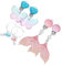 Kisangel 3Paare Clip Ohrringe für Ohrclips ohne Ohrloch Niedliche Designs und Schmuckset für Perfektes für Partys und Besondere Anlässe