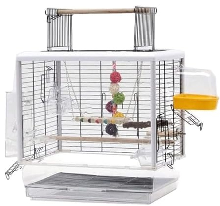Vogelkäfig Offener Metall-Stehflugvogelkäfig for Wellensittiche