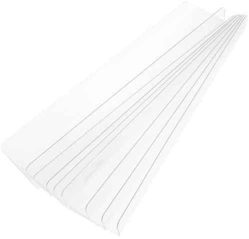 Abaodam Clear Small Pet Cage Blocker 8-Pack Cuttable Critter Cage Guard Wire Panel Liner for Guinea Pig Hamster Rabbit Indoor Pen Barrier