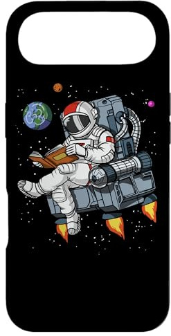 Hülle für iPhone Air Weltraum Astronaut Buch Lesen Nerd Geek Bibliothekar