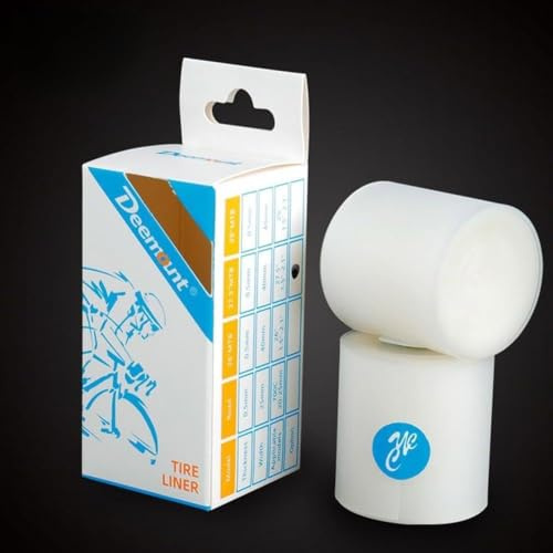 Tidevib 2 Stück für Fahrradreifen, pannensicher, Reifenbandschutz für Berg, Straße, zusammenklappbar für Fahrrad, Polyurethan-Verbundstoff, leicht