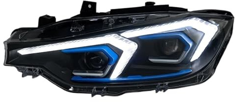 Automodell kompatibel for BMW F30 Scheinwerfer 2013–2019 F31 Kopflampe 318i 320i 325i 328i 330i 335i DRL Automotive Zubehör(Right hand drive)