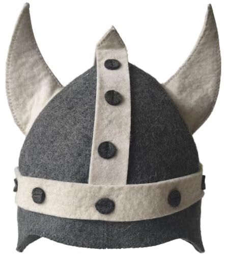 Gorro De Fieltro De Lana Para Sauna, Para Hombres Y Mujeres, Gorro De Protección Contra Calor Estilo Vikingo, Gorro Ruso Para Sauna, Baño, Spa, Cubierta Para Cabello, Artículos Esenciales Para