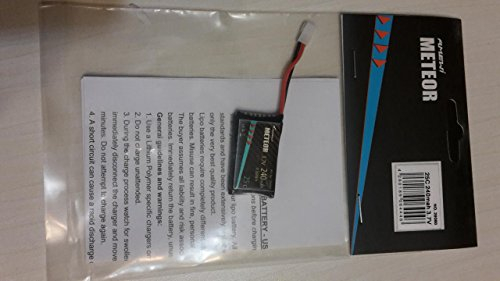 Amewi Li-Polymer Akku 240mAh (3.7V) für RC Flugmodelle, Drohnen Walkera Genius CP, HM Mini CP-Z17, Mini CP, Mini Pet
