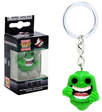 Funko POP! Keychain Ghostbusters - Slimer Vinyl Figure 4cm, Grün, Einheitsgröße, 39492