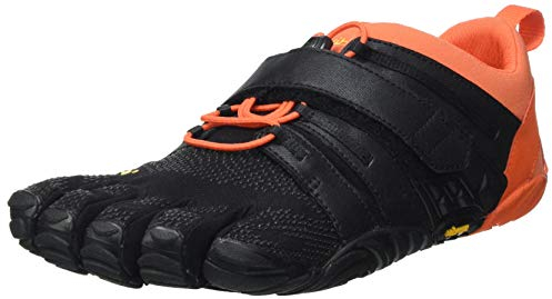 Vibram Herren V-Train 2.0 Sneaker, Black/Orange, 45 EU