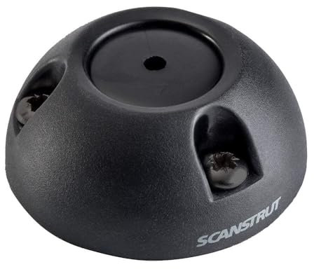 Scanstrut DS21A-P-BLK Vertical Cable Seal – IP68 Waterproof Gland for 9-14mm Cables | UV-Stable Black Plastic, Install Without Removing Cable Connector – Ideal for Van Conversions & Retrofits