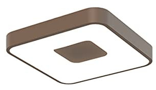 Inspired Mantra Fusion Coin Coin Square Plafón 56W LED con control remoto 2700K-5000K, 2500lm, dorado, 3 años de garantía