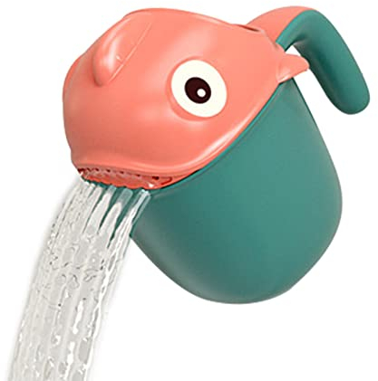 Shampoo Cup - Bath Jug For Baby Washing, Baby Cartoon Shampoo Cup Rinse Cup, Cute Clownfish Bathing Flusher Cup, Multifunctional Eye Protection Hair Washing Jug For Children, Bathroom Accessories