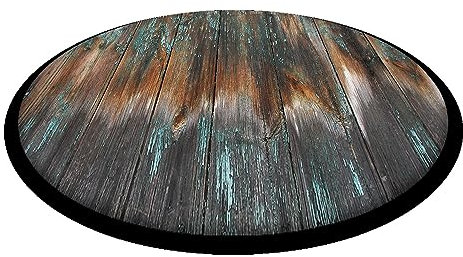 Arco Design UFO Sitzkissen Dekoratives Stuhlkissen aus wasserfestem Codura-Gewebe Ø 35 cm Rund Sitzauflage (Havana)