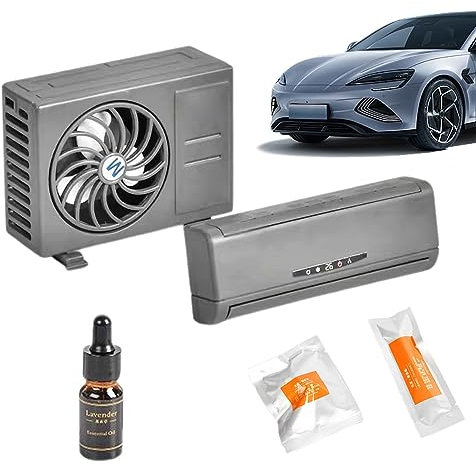 Holdes Auto Lufterfrischer, Autoduft, Solar Klimaanlage Form, Kreativer Auto Duftdiffusor Entlüftungsclip, Kfz Duftdiffusor Entlüftungsclip, Kreativer Auto Duftdiffusor Entlüftungsclip