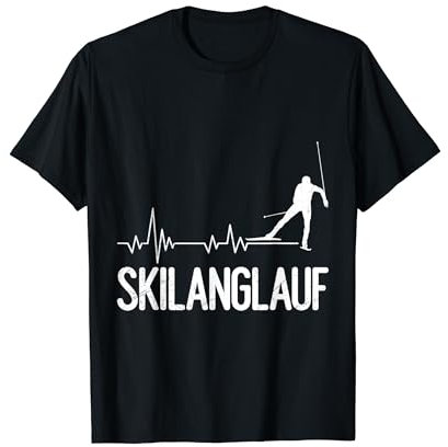 Skilanglauf Langläufer Langlauf Skiläufer Wintersportler T-Shirt