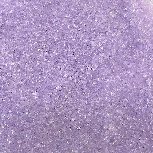 Glasgranulat 1-2mm 300g lila Flieder. Glassand kleine Glassteine buntes Glas Dekosand Dekogranulat