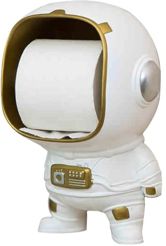 Papierrollenspender Klopapierhalter Einfacher Und Kreativer Toilettenpapierhalter In Astronautenform, An Der Wand Befestigter Papierrollenhalter Für Den Haushalt