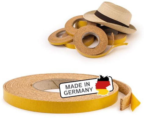 The Felt Store Korkstreifen (5 m x 1,5 cm x 3 mm)