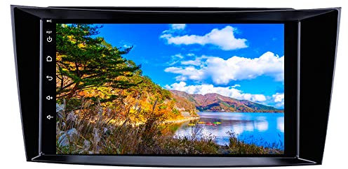 Genérico Radio estéreo para Coche con Android 10.0 para Mercedes-Benz E W211/E200/E220/E240/E270/E280, Pantalla táctil HD de 8, navegación GPS con Bluetooth, WiFi y Control en el Volante (con decodi