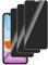 LERINNA 3 pièces, Confidentialité Protecteur d'Écran Verre Pour iPhone 11/XR, sans Bulles, Anti Rayures, 9H Dureté Anti Espion Verre Trempé Protection écran Pour iPhone 11/XR