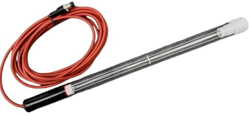 Amalgam Tauch UVC in 25-42-55-75-105 Watt Teichklärer in Industriequalität- Komponenten für UVC Tauchstrahler- Ersatzset für Air-Aqua Super UV- (105 Watt Amalgam Ersatzset 930mm)