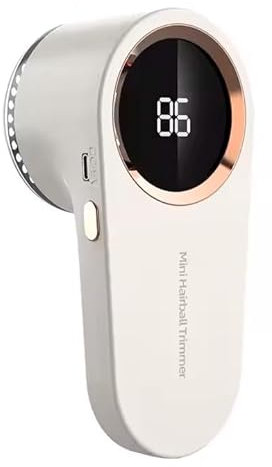 CyberBunny Levapelucchi Elettrico, Display LCD, Cavo di Ricarica Type-C, Piccola Spazzola, Adatto a Tutti i Tessuti