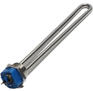 PVUVT 12V 150W 120V 1KW/2KW Tauchsieder Tauchwasserheizelement Edelstahl mit 1 Zoll NPT-Gewinde(2000W)