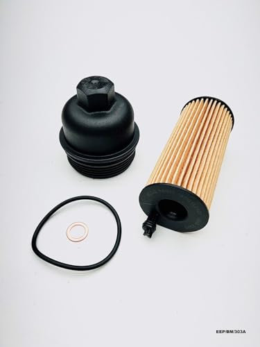 Filtro olio e tappo compatibile con BMW 3 (F31, E90, E91, E92, F30, F80) 2.0D 2006-2019 EEP/BM/303A