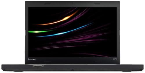 Lenovo ThinkPad L470 Business Notebook 14 pulgadas, Intel Core i5-6200U, 16 GB de RAM, 256 GB SSD, Windows 11 Pro (reacondicionado)