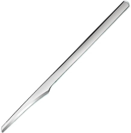 Hornhauthobel - Fussraspel | Hornhaut Raspel | Doppelte Seitliche Edelstahl Fuß Raspel, Füße Knacken Beschneidung/Harte Raue Haut/Maisschaber für Nass- und Trockenfüße Datei Tool Schule