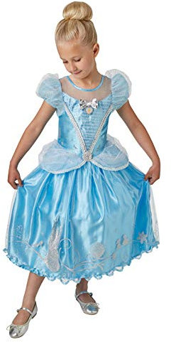 Rubie's Official Disney Princess Cinderella Ballgown Girls Costume, Childs Size Large Age 7-8 Years