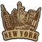 Printtoo Holz graviertes New York Kuhlschrankmagnete Andenken - Geschenk
