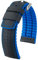 HIRSCH Herren Performance Uhrenarmband Modell Robby 20 mm Schwarz/blau