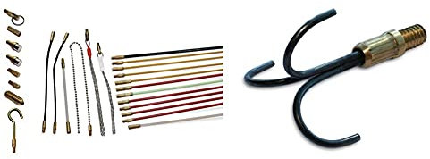 Super Rod CRSK12 12m 36ft Installation Kit with 13 Cable Handling Attachments & SR-TR Tri-Hook