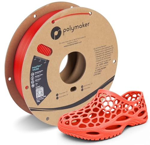 Polymaker PolyFlex TPU-95A Rot - 1,75mm - 750g