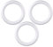 3st Ring Runder Schaumkranz Hochzeitsdekoration Schaumkreis Kranzrahmen Schaumstoff Formen Kranz Styropor Weihnachtsbastelschaum Kreiskranz Bildet Weiß Der Kreis Material Kind