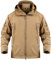 Memoryee Herren Wasserdichte Softshelljacken Fleece Futter Warme Militärische Outdoor Winddicht Übergangsjacke mit Kapuze/rmy yellow(new)/XL