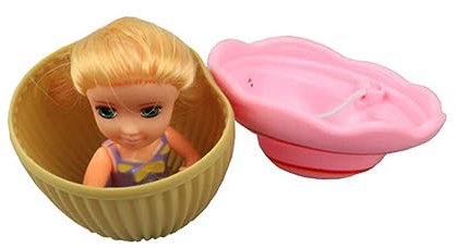 Domire Mini Hermoso Pastel Muñeca Juguete Sorpresa Cupcake para Niños Juguetes De Muñecas Dibujos Animados Adorables Juguetes De Muñecas De Cupcake De Cupcake, Juguete para Niña