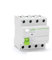 Magnetotermico,Interruttore Magnetotermico 4 poli 63A 30mA tipo RCCB RCD 400V 6KA differenziale interruttore differenziale (Poles Number : 4 Pole 300mA, Rated Current : 25A)