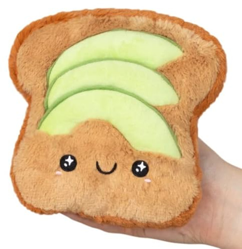 Squishable - Snacker Avocado-Toast - Comfort Food Collection - 13 cm - Kuscheliges Sammler-Stofftier - Beans